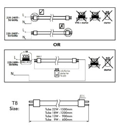 LED MAX 13W T8 Röhren Glas 90cm - 150lm/Lm