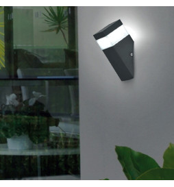 8W LED Wall light circular BONN Outdoor