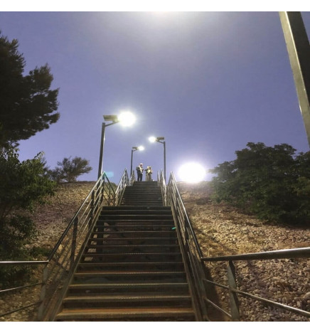 Solar LED 100W Luminaire ECO SANANProgrammable
