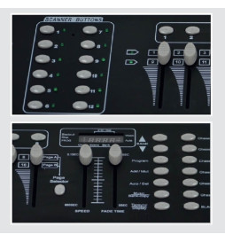 Mesa Controladora de Luces Led DMX