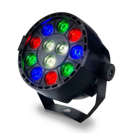 Foco Projector Mini PAR LED 36W MONTANA  RGB + Branco - DMX