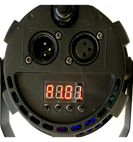 Proiettore Mini PAR LED 36W MONTANA RGB + Bianco -  DMX