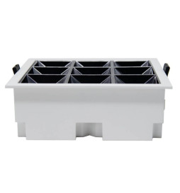 Empotrable LED 40W  OSRAM Chip  24º UGR17 140lm/W