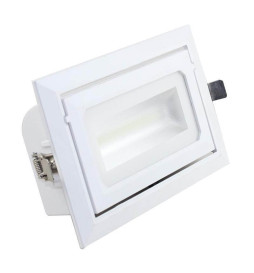 LED Downlight 36W OSRAM Chip Rektangulær 120º
