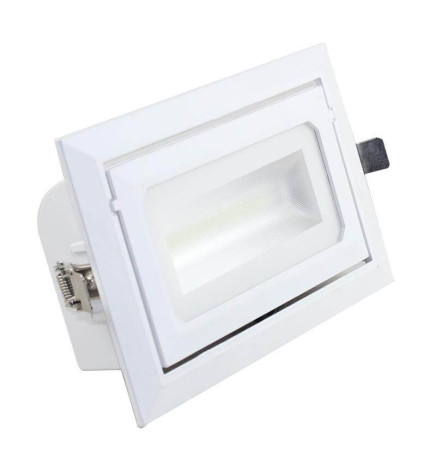 LED Downlight 36W OSRAM Chip Rektangulær 120º