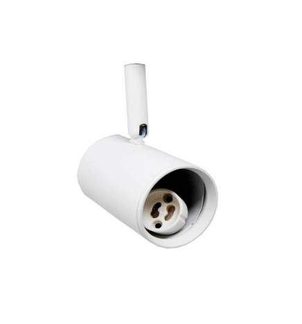 Foco de Calha Branco para Lâmpada GU10
