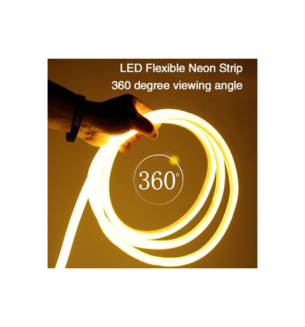 Neón LED CIRCULAR Flexivel 220V Bobina  25m 16mm  - 9,6W/m - 3000K-4000K-6000K