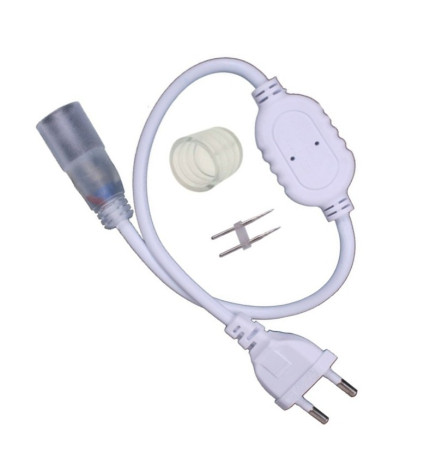 Bobina Striscia LED Neon Circolare 220V 25m 16mm - 9,6W/m - Blu