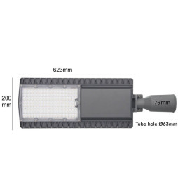100W LED Streetlight  HALLEY BRIDGELUX Chip 140lm/W
