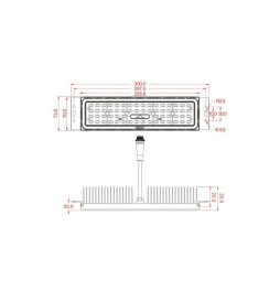 50W Module LED MAGNUM  OSRAM Chip 180Lm/W  60º