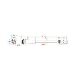 Module  LED 50W MAGNUM OSRAM Chip 180Lm/W 136º x 78º