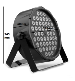 Proiettore LED PAR 54W AUSTIN RGBW DMX