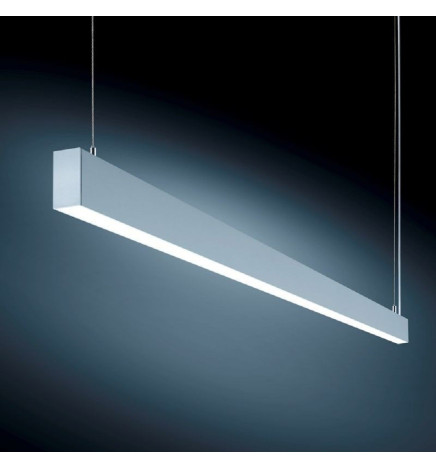 Profilé en aluminium linéaire INFINITY PRO - DOUBLE LUMIÈRE - 2 mètres