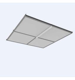 Barra LED lineare da 28 W - HALLE DYNAMICS -  UGR19 - per soffitti tecnici - Confezione da 2 unità