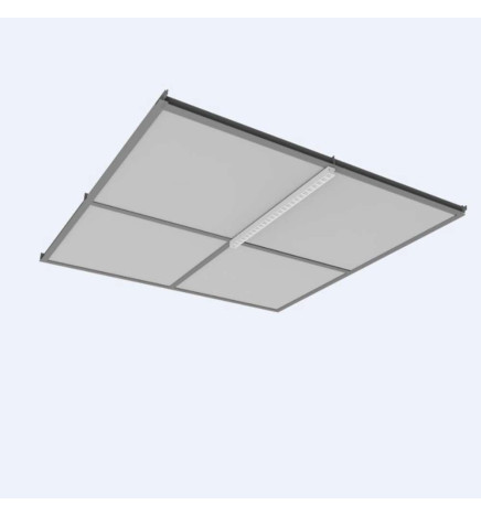 28W Turner Linear Bar  LED - HALLE DYNAMICS - UGR19 - for Technical Ceilings - Pack 2 units