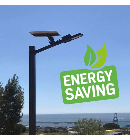 ECO Solcelle LED gatelys 200W SANAN Programmerbar