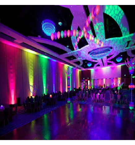 Foco Projector Mini PAR LED 36W MONTANA  RGB + Branco - DMX