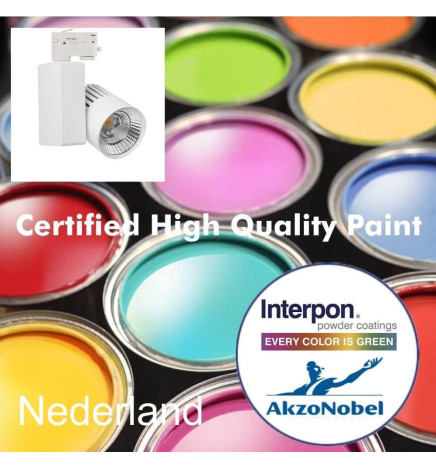 40W LED Skensystem GRAZ svart 1-fas BRIDGELUX Chip CRI + 92