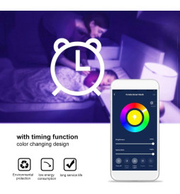 Bombilla LED 10W SMART Wifi  RGB+CCT  - A60 Regulable - E27