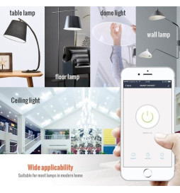 Bombilla LED 10W SMART Wifi  RGB+CCT  - A60 Regulable - E27