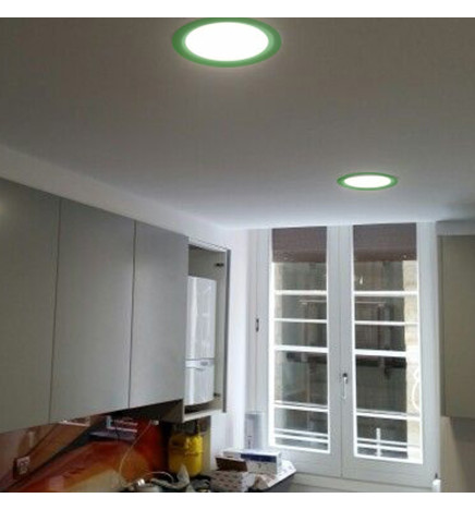 Tilläggsring täcker hål för Downlight - 25,5 cm