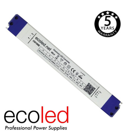 PROFESSIONAL 12V 100W strömförsörjning - ECOLED - IP20 - TÜV