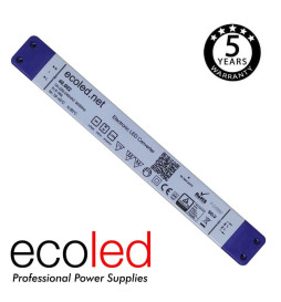 SLIM PROFESSIONAL 24V 30W strömförsörjning - ECOLED - IP20 - TÜV