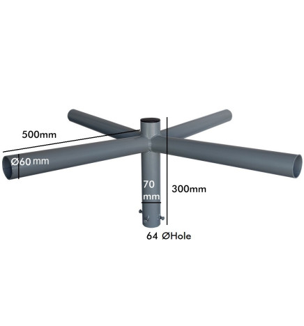 4 arm steel crosshead