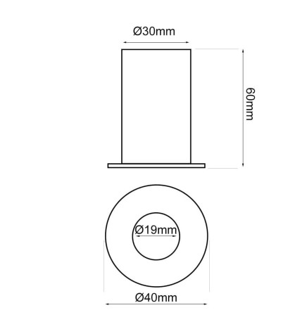 Empotrable LED 5W  Bridgelux Chip  -  40° - UGR11
