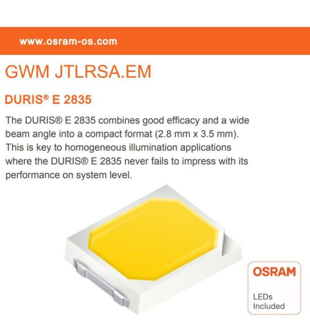 15W LED Circular Downlight Slim OSRAM Chip