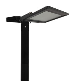 Supporto per 1 o 2 faretti per colonna di illuminazione pubblica