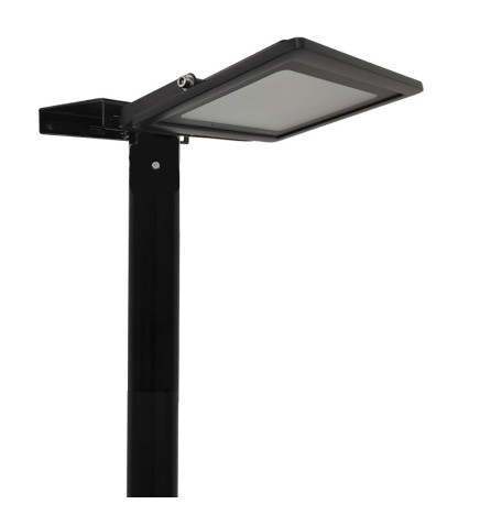 Supporto per 1 o 2 faretti per colonna di illuminazione pubblica