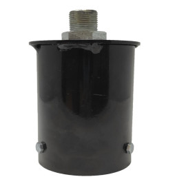 Coupling support for LED street lamp - 90mm