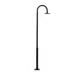 Støtte for LED gatelampe Reka -  stål - 67 cm