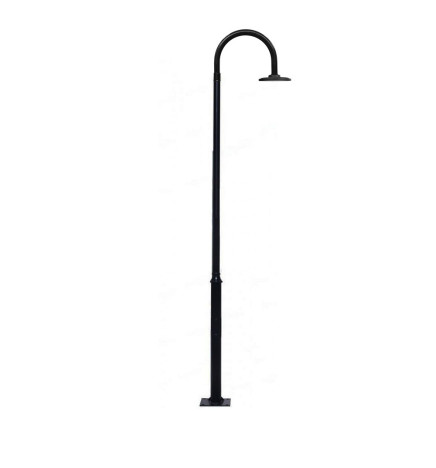 Støtte for LED gatelampe Reka -  stål - 67 cm
