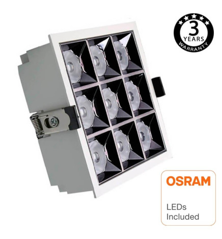LED Downlight 40W OSRAM chip PALACE 24º UGR17 140lm/W