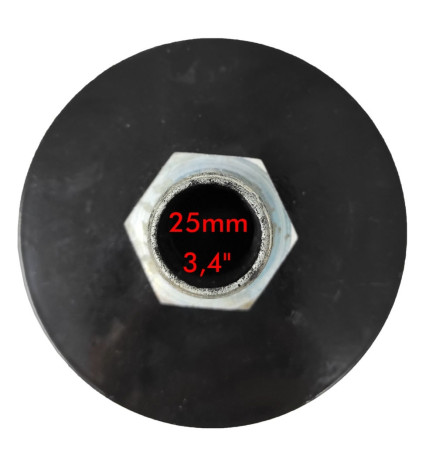 Coupling support for LED street lamp - 90mm