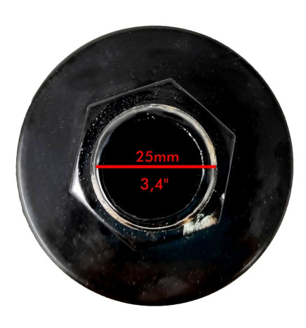 Koblingsstøtte for LED-gatelys - 60mm