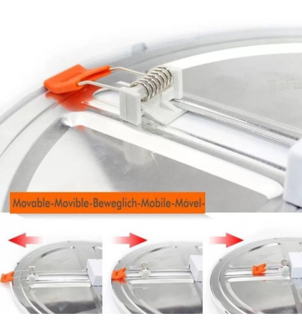 LED slim  Panel 20W -  ADJUSTABLE - OSRAM Chip