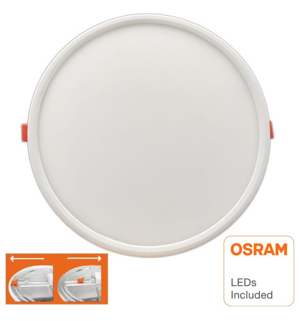 LED slim  Panel 20W -  ADJUSTABLE - OSRAM Chip