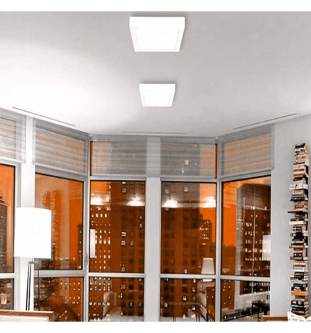 Square LED celling light surface 20W 120º - OSRAM Chip