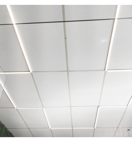 28W Turner Linear Bar  LED - HALLE DYNAMICS - UGR19 - for Technical Ceilings - Pack 2 units