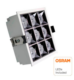 LED Downlight 40W OSRAM chip PALACE 24º UGR17 140lm/W