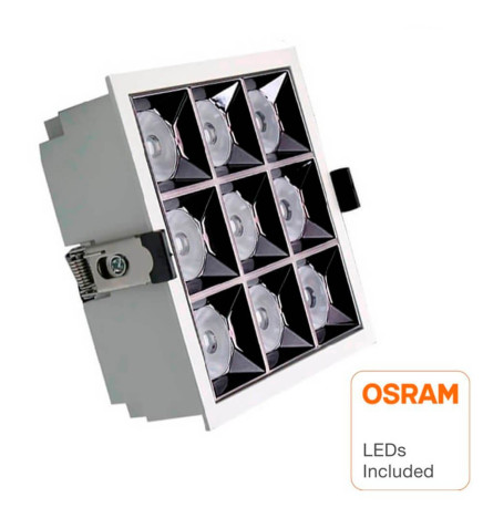 40W LED Spotlight OSRAM chip 18º UGR17 140lm/W