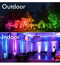 30W LED Floodlight - SMART Wifi RGB+CCT - Dimmable