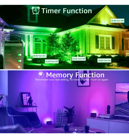 Foco Projector LED de 30W - SMART Wifi RGB+CCT - Regulável
