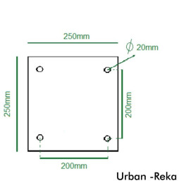 Column  Urban circular 3 meters