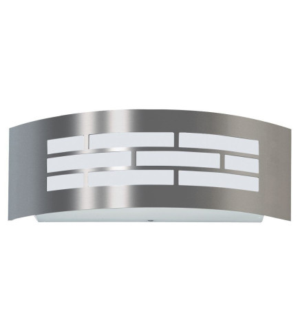 Applique LED  E27 GOTEBURGO INOX per esterno