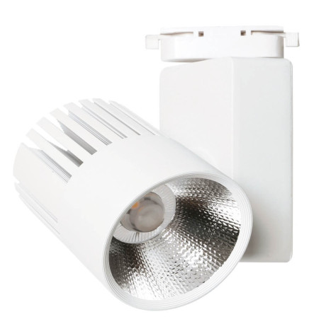 Spot LED 40W UPPSALA Blanc BRIDGELUX Chip rail Monophasé CRI +90