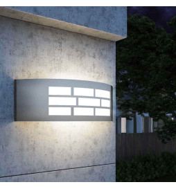 Applique LED  E27 GOTEBURGO INOX per esterno